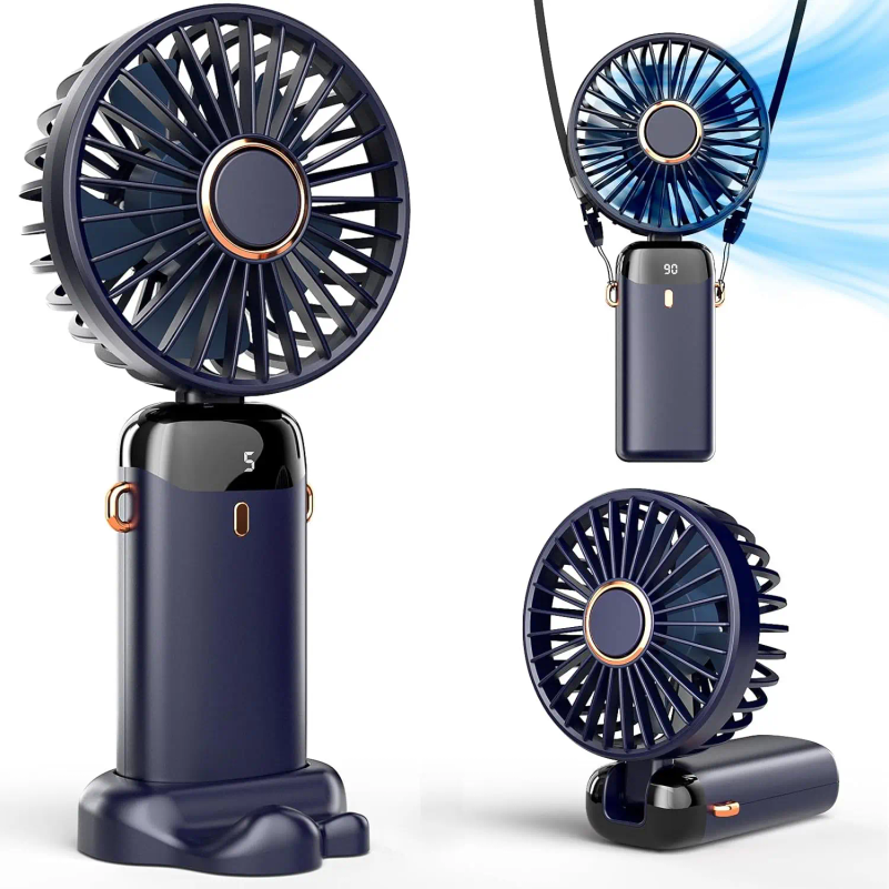Monitor Portable Usb - Handheld Mini Fan 3000mAh Foldable Portable