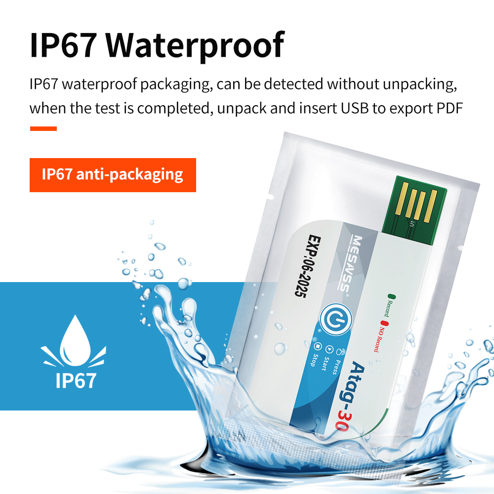 Disposable Temperature Data Re - Monitor Portable Usb ulasan dan harga