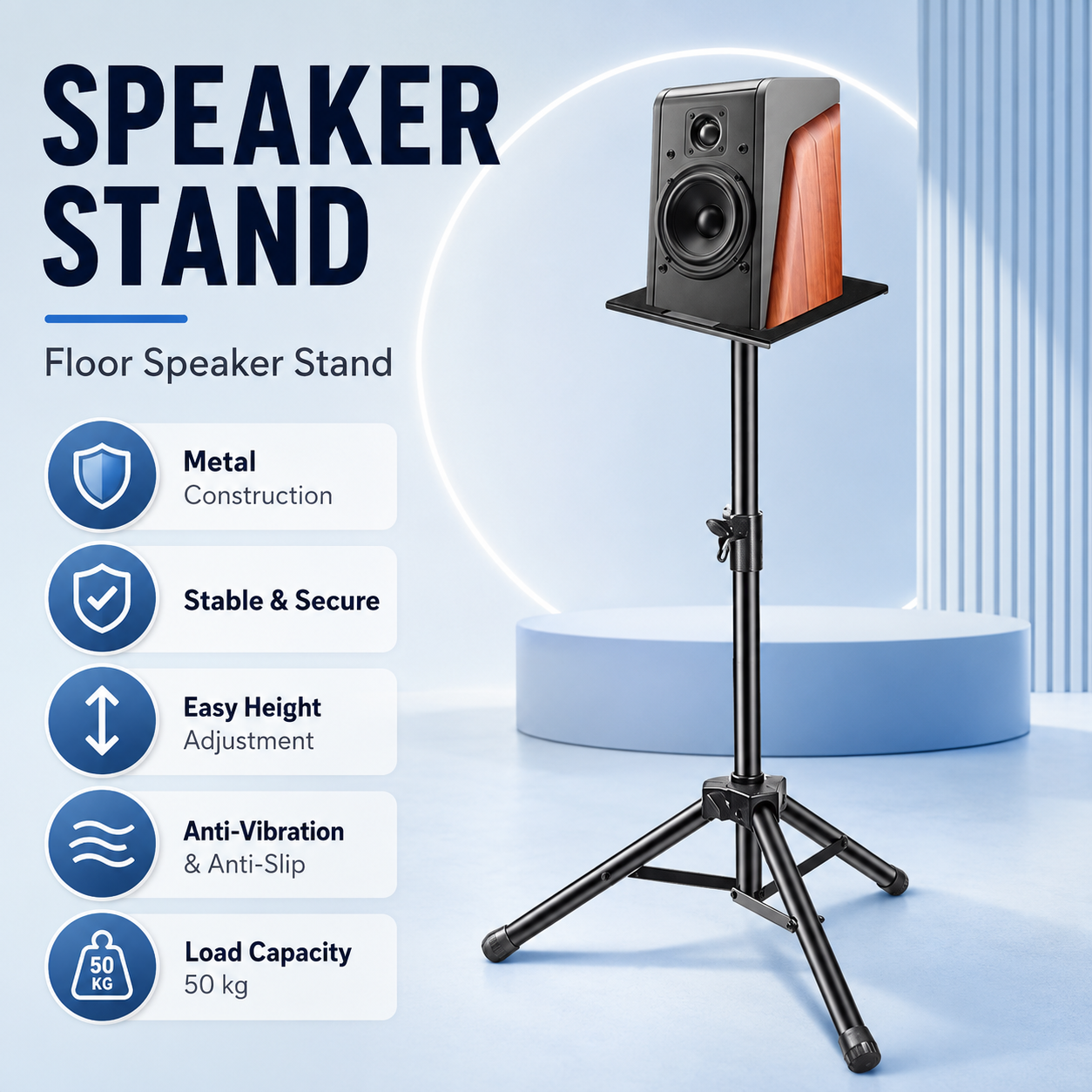 Thickened Metal Tray Tripod St - Laptop Stand Portable ulasan dan harga