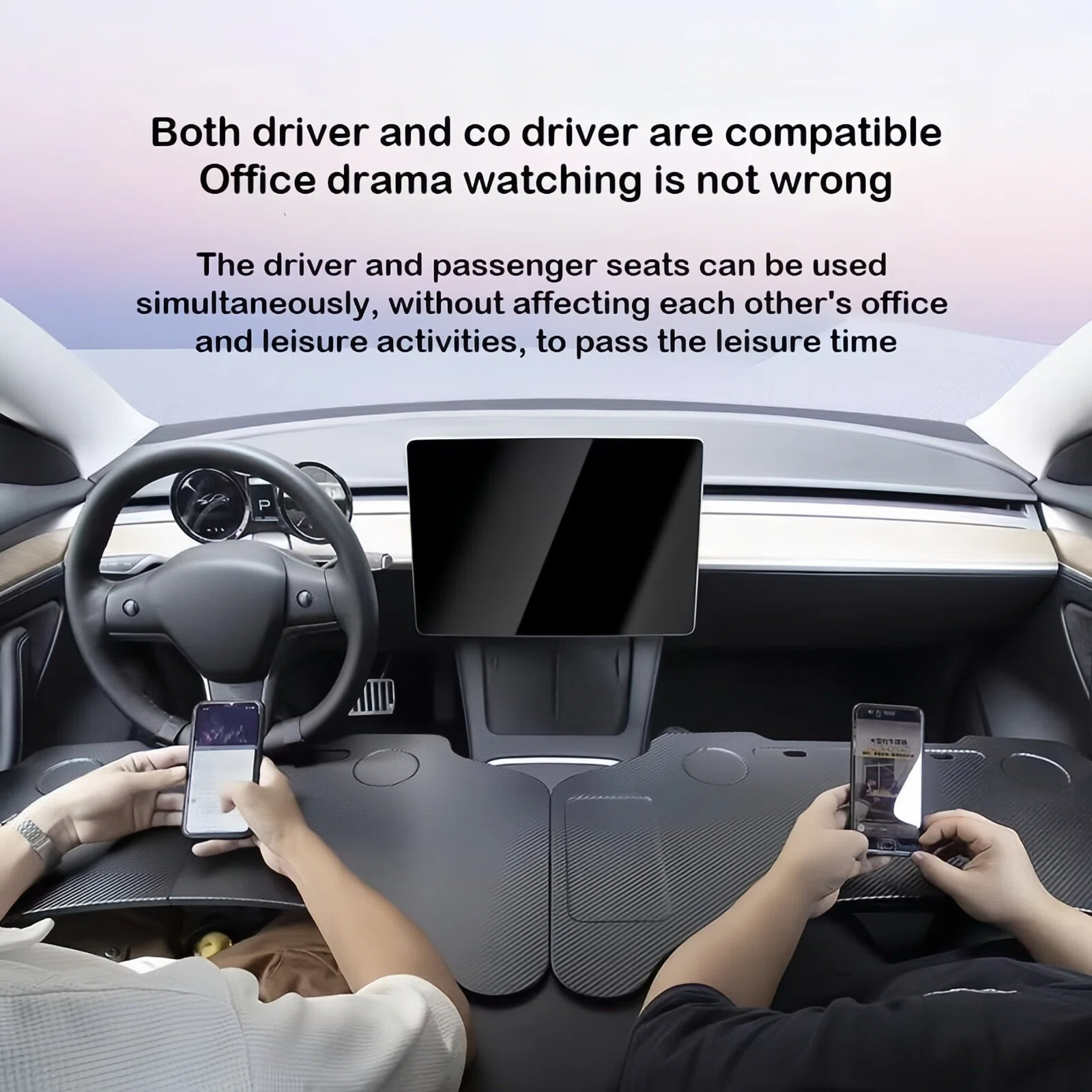 For Tesla Model 3/Y/YL 2017-20 - Laptop Stand Portable ulasan dan harga