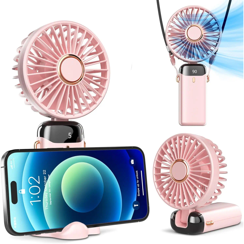 Handheld Mini Fan 3000mAh Fold - Monitor Portable Usb ulasan dan harga