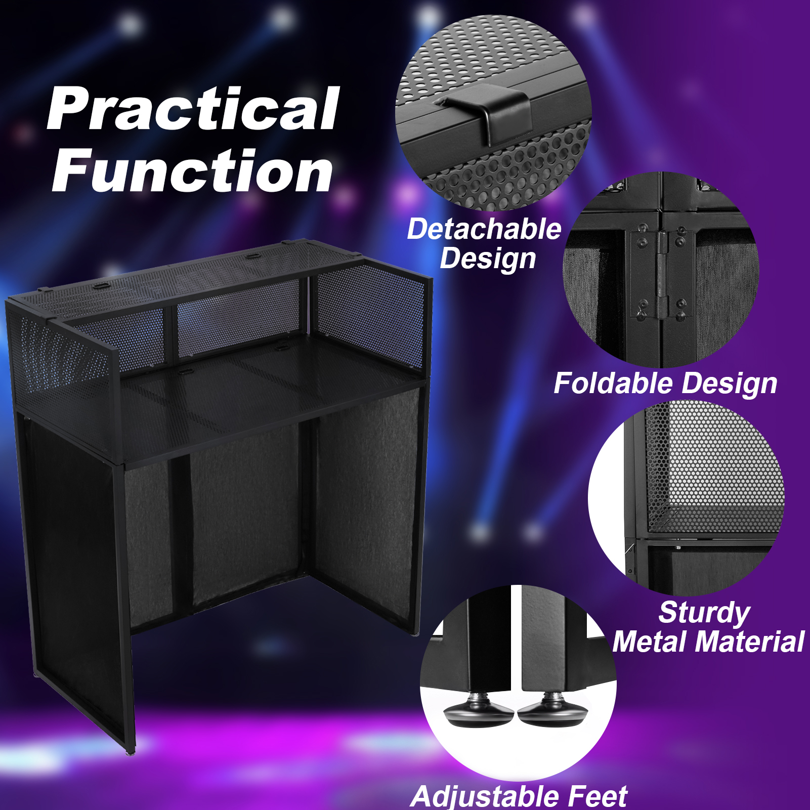 Portable DJ Table Stand Foldab - Laptop Stand Portable ulasan dan harga