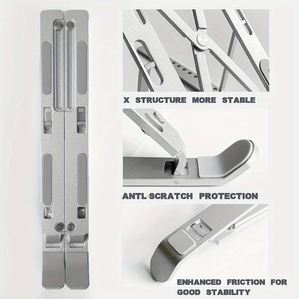 Adjustable Aluminum Laptop Sta - Laptop Stand Portable ulasan dan harga