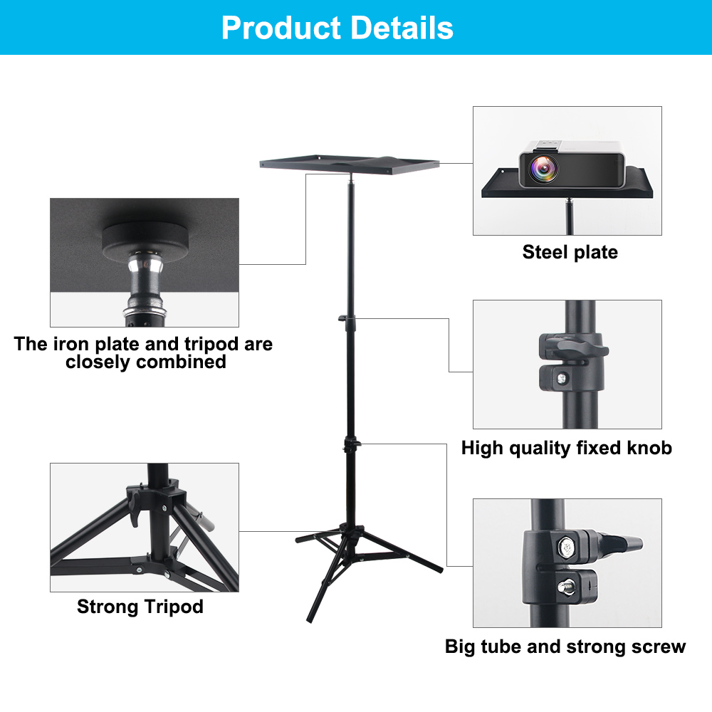 110cm 160cm Adjustable Univers - Laptop Stand Portable ulasan dan harga